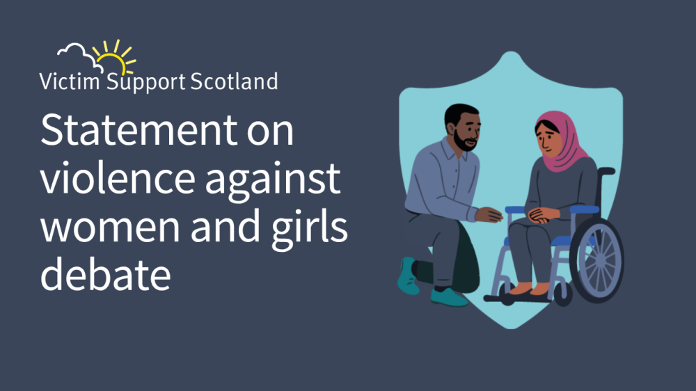 Statement on violence against women and girls debate in Scottish Parliament