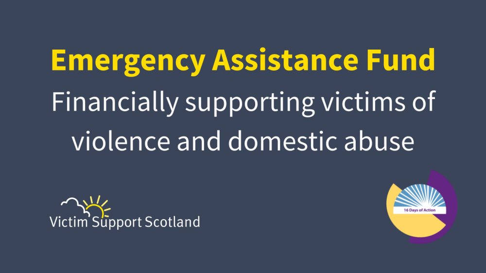 Emergency Assistance Fund graphic.