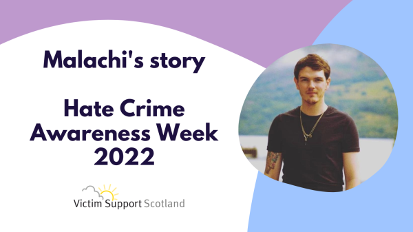 Graphic for Hate Crime Awareness Week 2022 with text 